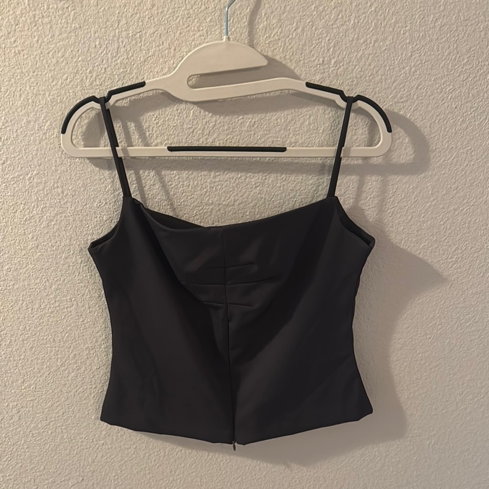 To the Max Elegant Black Camisole